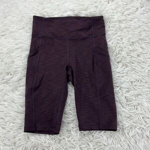 Lululemon Invigorate High-Rise Short 10" Heathered Black Currant